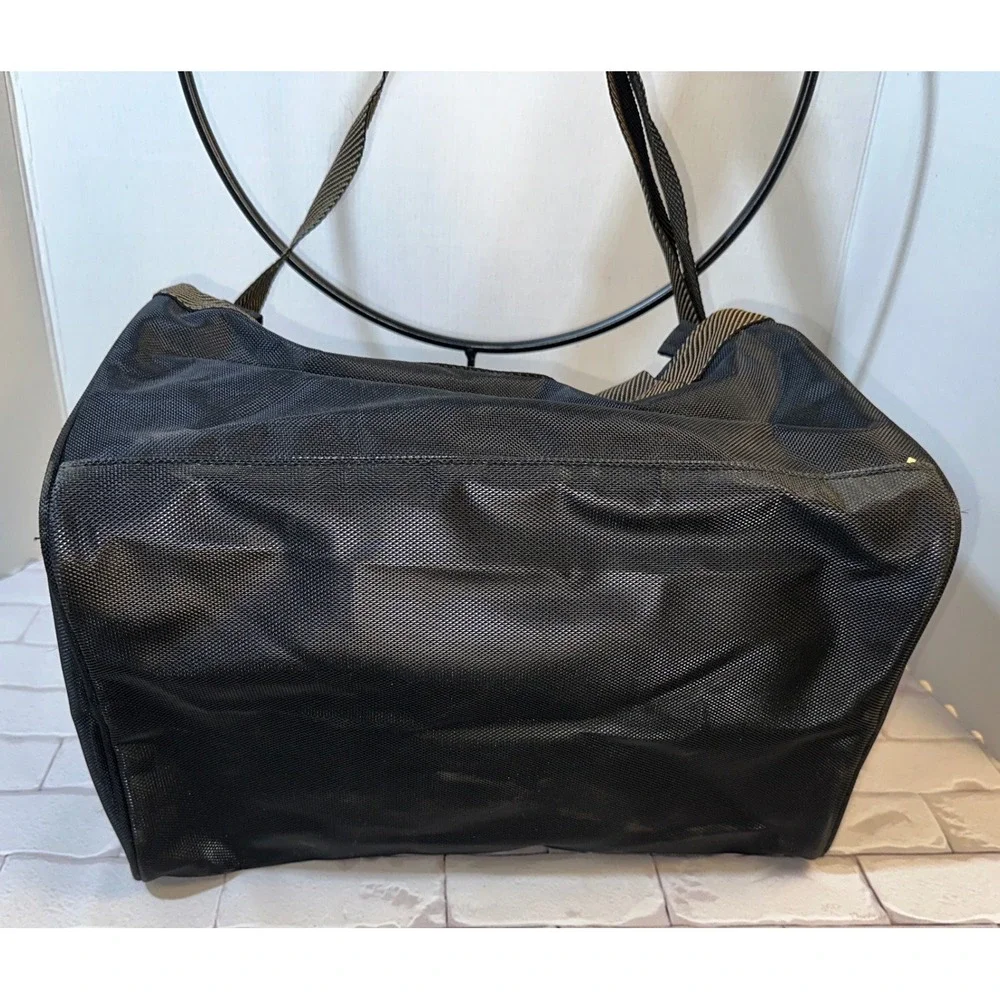 Shakespeare Ugly Stik Fishing Tackle Bag Black‎ Gold Nylon Shoulder Strap Bungee